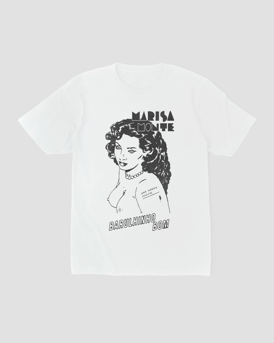 Nome do produto: Camiseta Marisa Monte Barulho Mind The Gap Co.