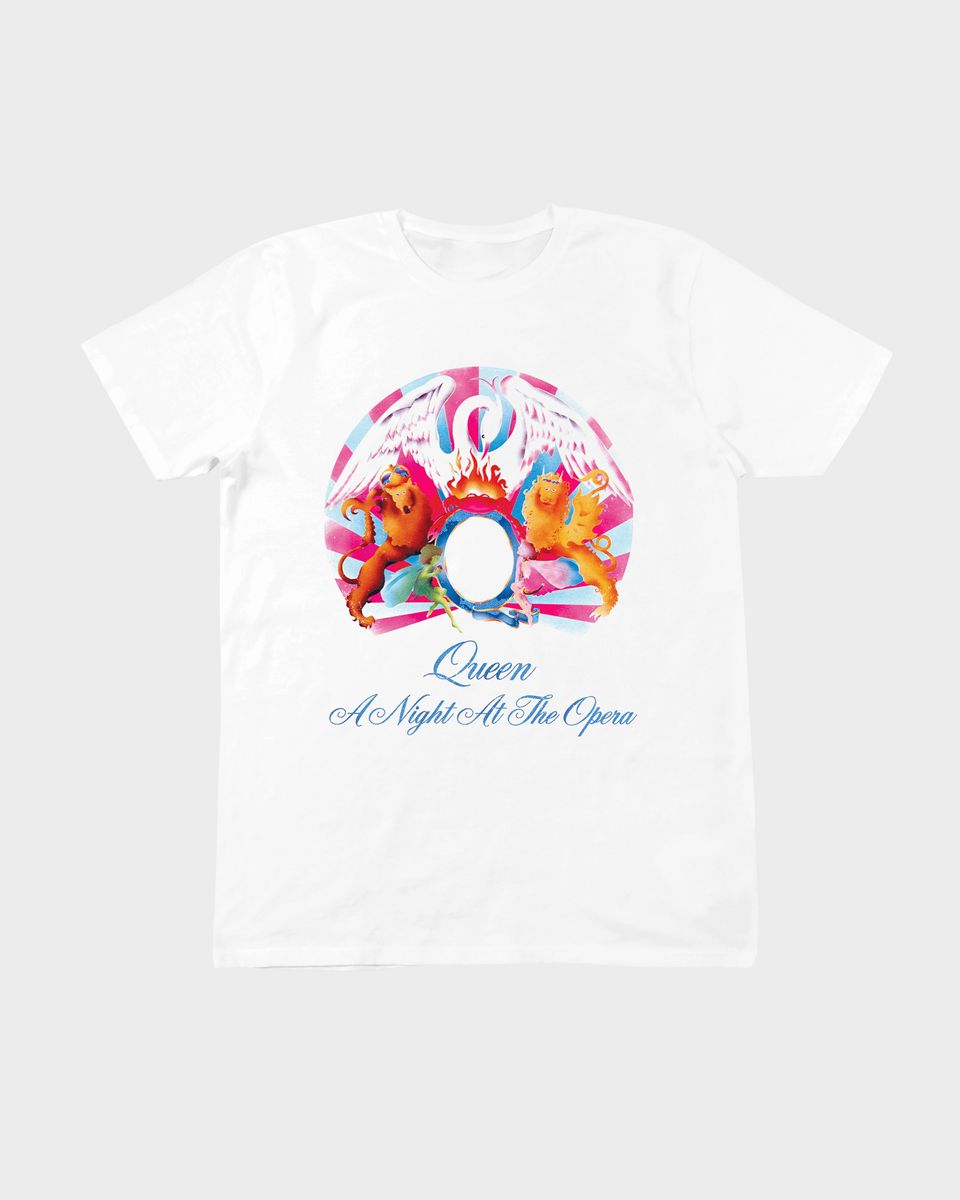 Nome do produto: Camiseta Queen A Night Mind The Gap Co.