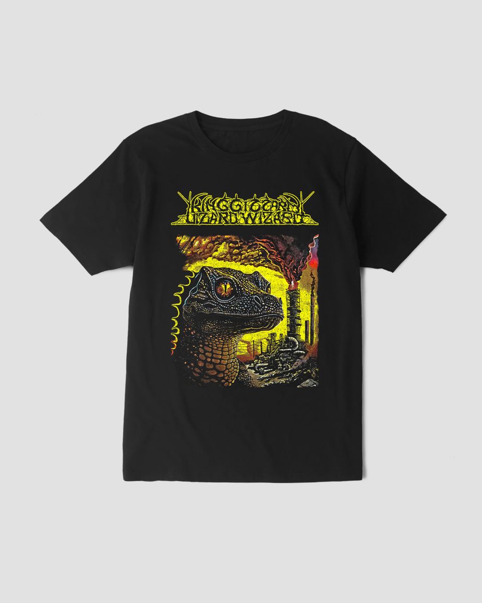 Nome do produto: Camiseta King Gizzard & the Lizard Wizard Petro Mind The Gap Co.