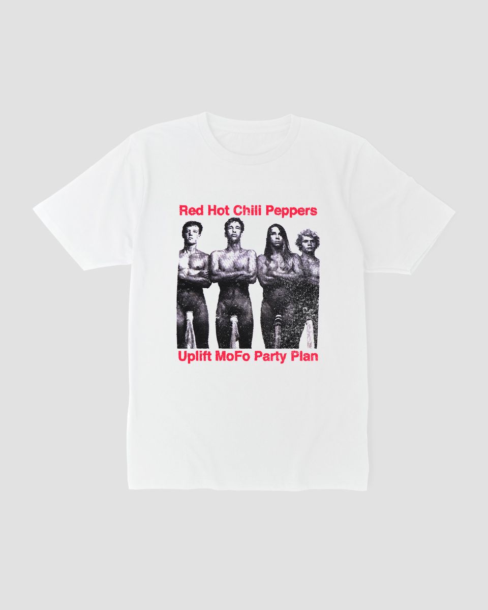 Nome do produto: Camiseta Red Hot Chili Peppers Uplift Mind The Gap Co.