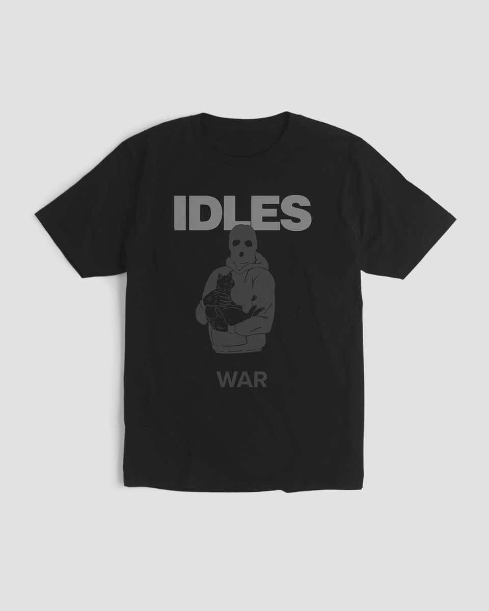 Nome do produto: Camiseta IDLES War Mind The Gap Co.
