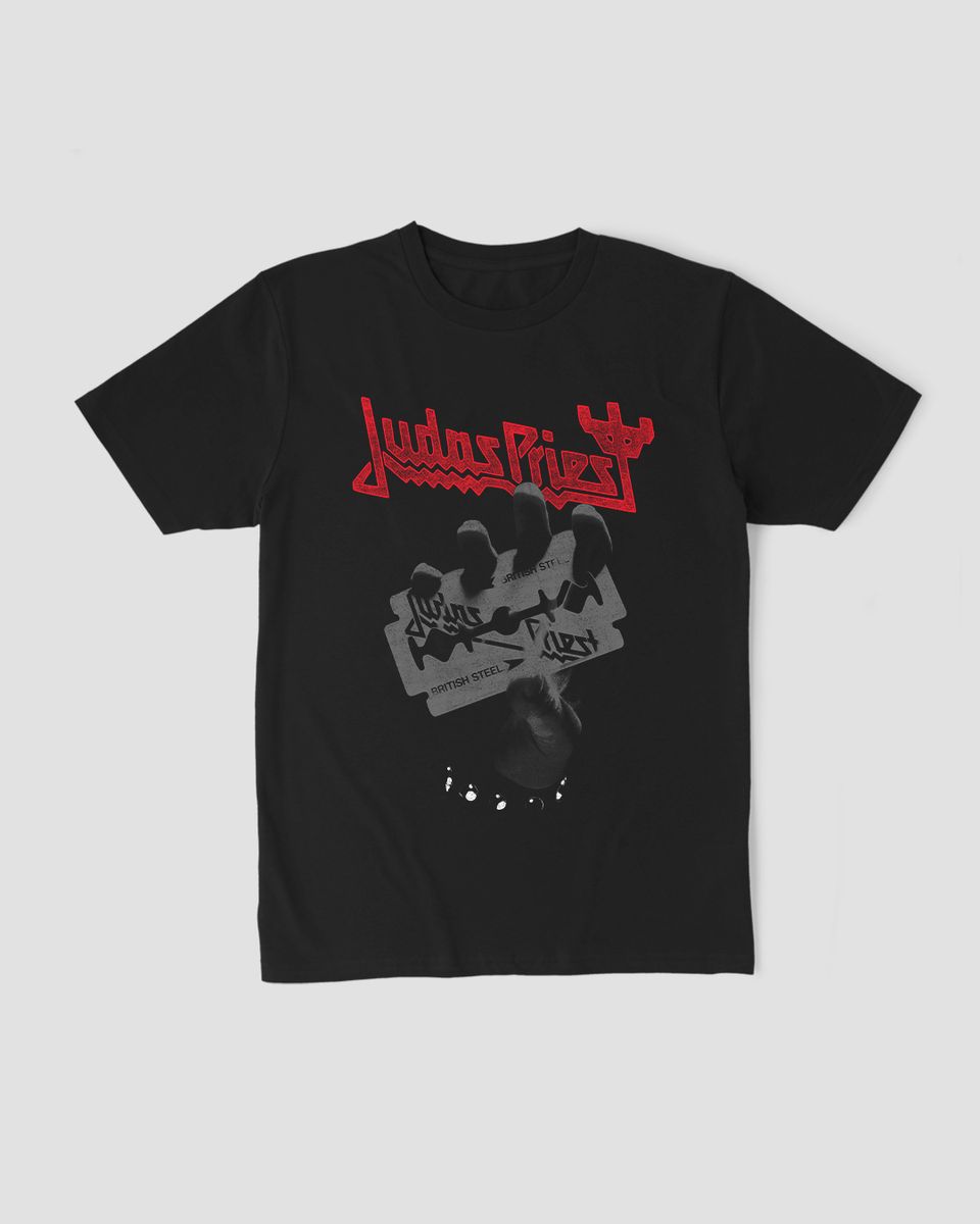 Nome do produto: Camiseta Judas Priest Steel Mind The Gap Co.