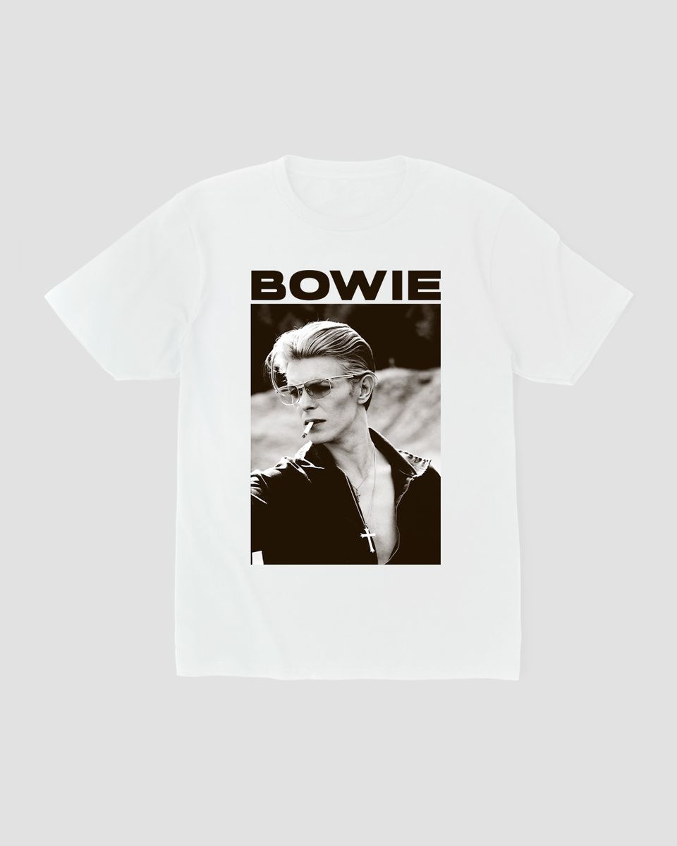 Nome do produto: Camiseta David Bowie Cigar Mind The Gap Co.
