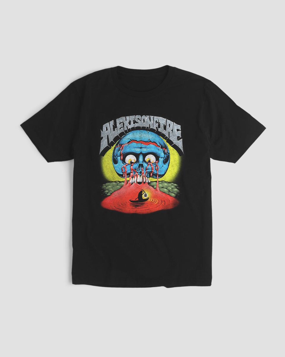 Nome do produto: Camiseta Alexisonfire Skull Mind The Gap Co.