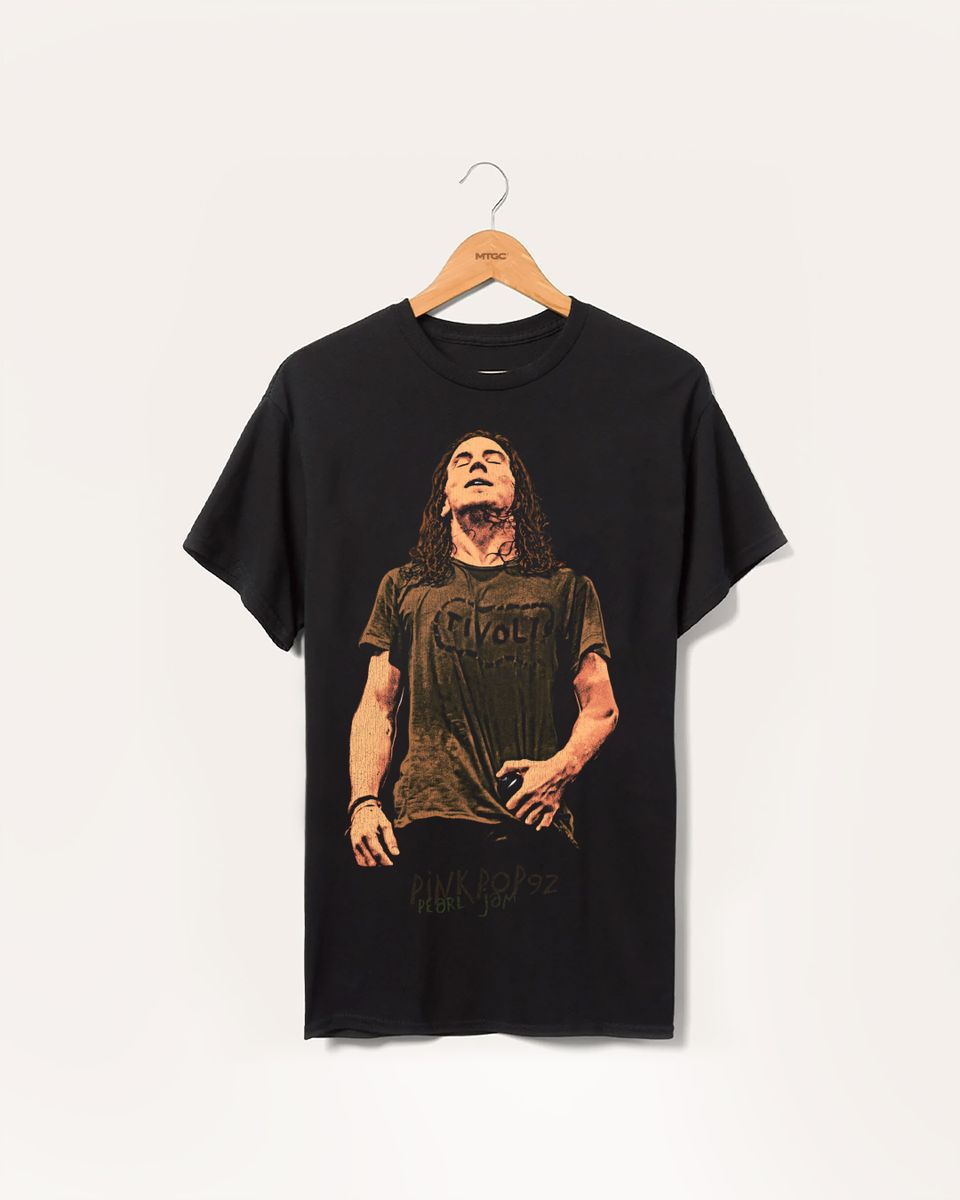 Nome do produto: Camiseta Pearl Jam Eddie Pinkpop Mind The Gap Co.