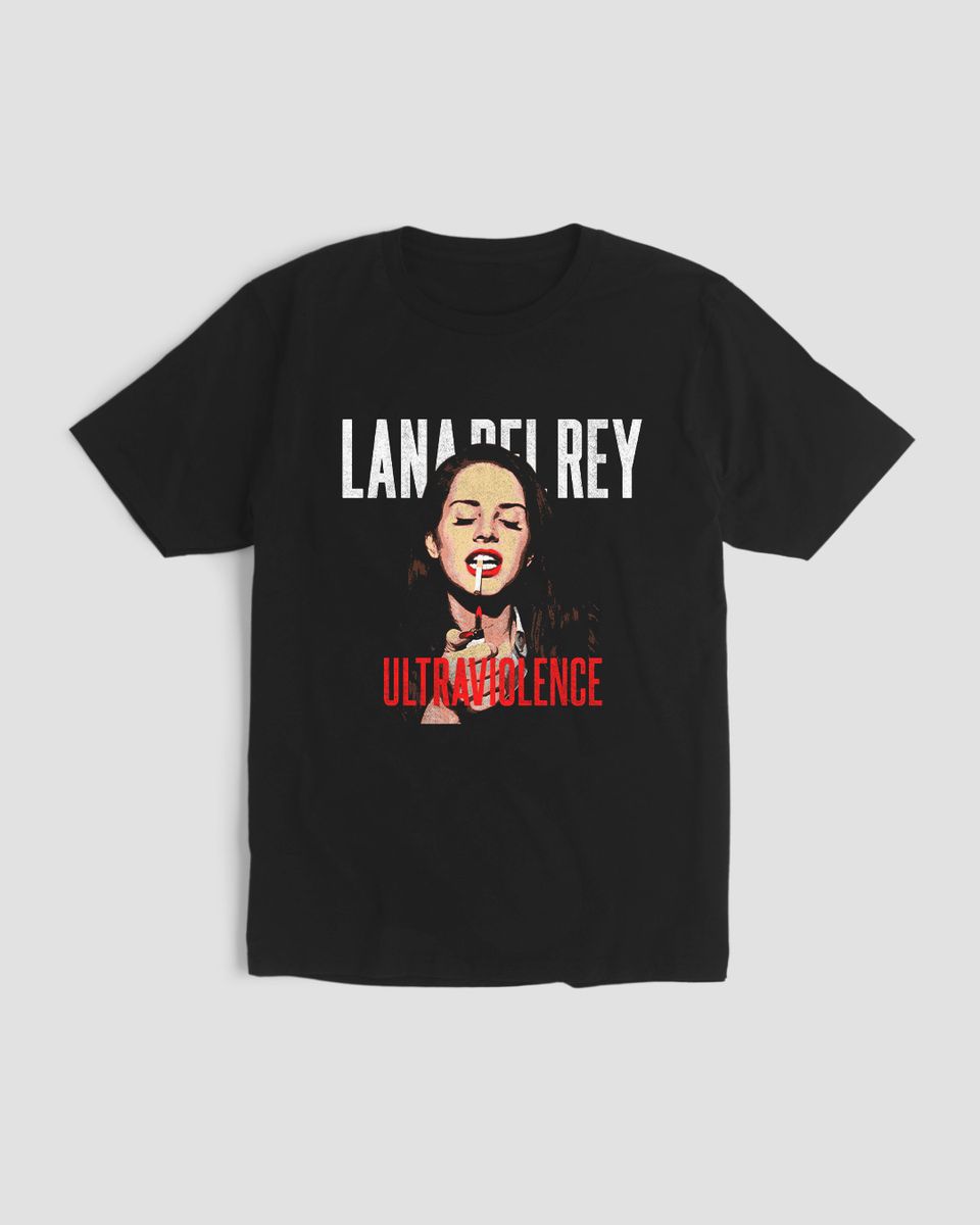 Nome do produto: Camiseta Lana Del Rey Ultra Mind The Gap Co.