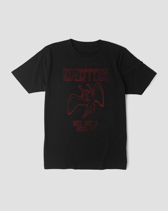 Camiseta Led Zeppelin Icarus Red Mind The Gap Co.