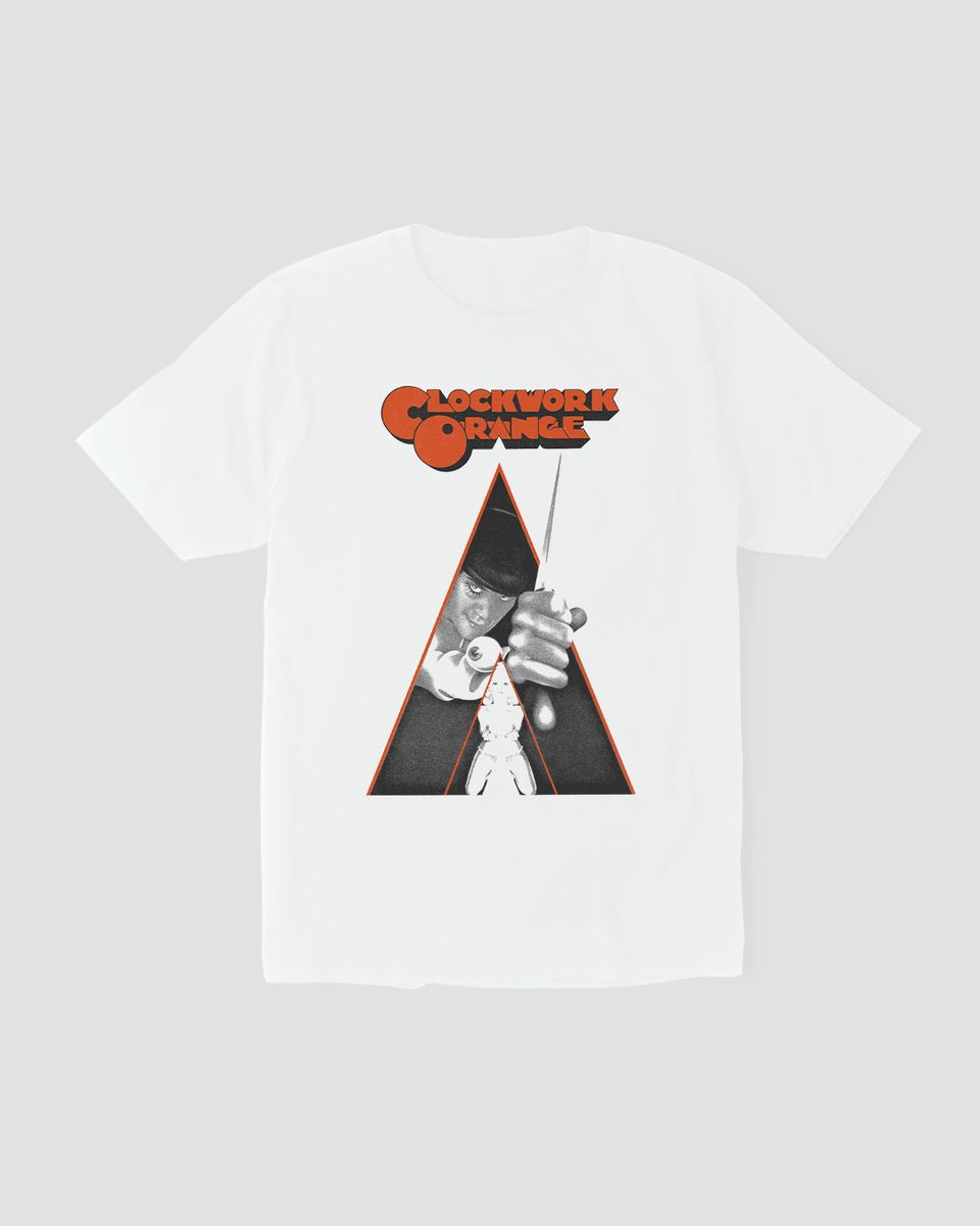 Nome do produto: Camiseta A Clockwork Orange Mind The Gap Co.