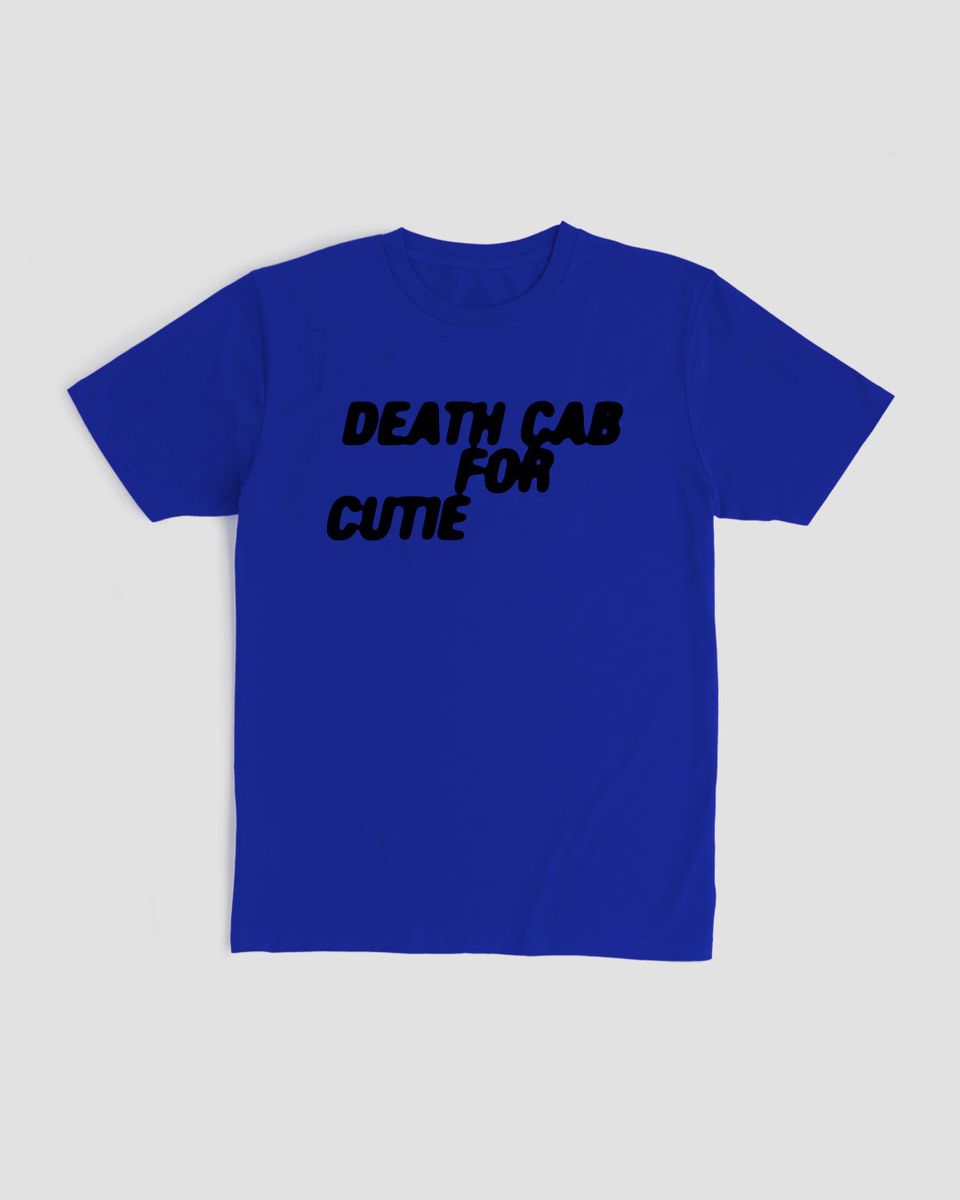 Nome do produto: Camiseta Death Cab For Cutie Mind The Gap Co.