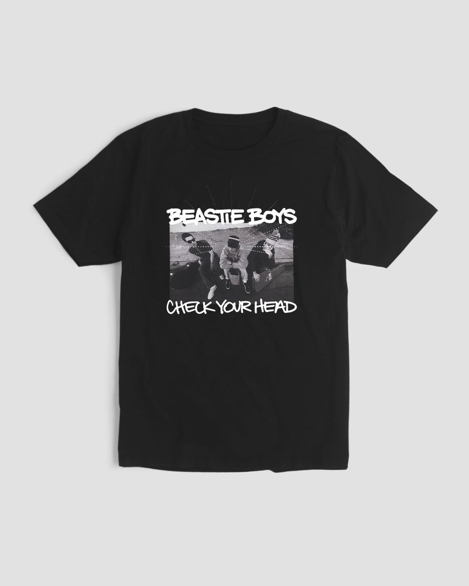 Nome do produto: Camiseta Beastie Boys Check Your Head Black Mind The Gap Co.