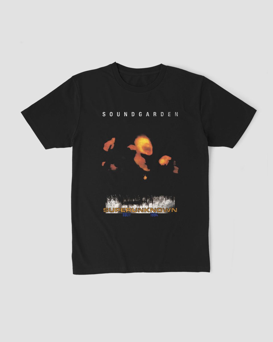 Nome do produto: Camiseta Soundgarden Super Tour Mind The Gap Co.