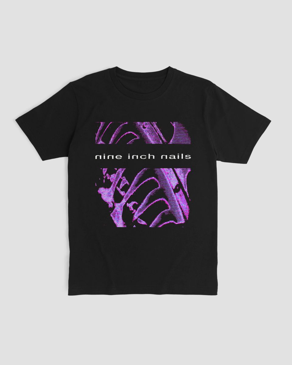 Nome do produto: Camiseta Nine Inch Nails Machine Mind The Gap Co.