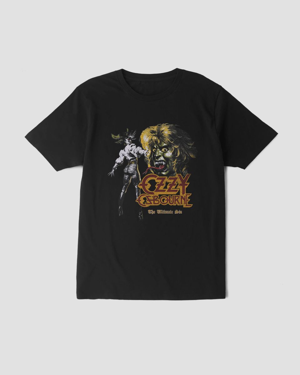 Nome do produto: Camiseta Ozzy Sin Mind The Gap Co.