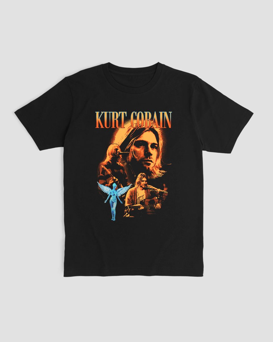 Nome do produto: Camiseta Nirvana Kurt 2 Mind The Gap Co.