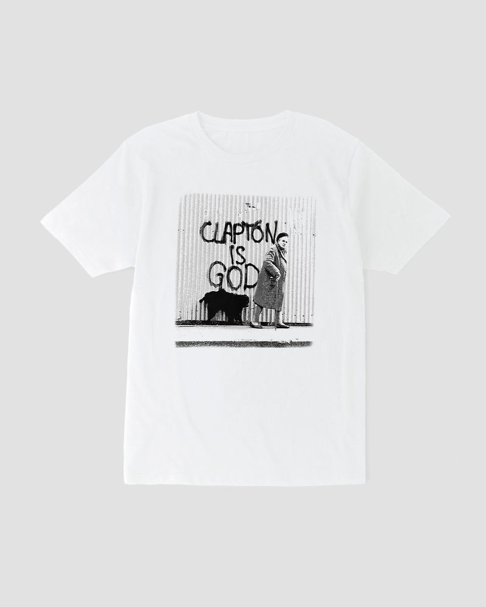 Nome do produto: Camiseta Eric Clapton God Mind The Gap Co.