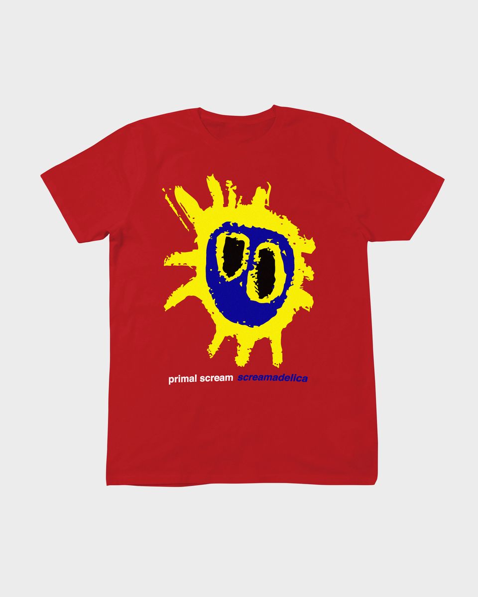 Nome do produto: Camiseta Primal Scream Scream Red Mind The Gap Co.