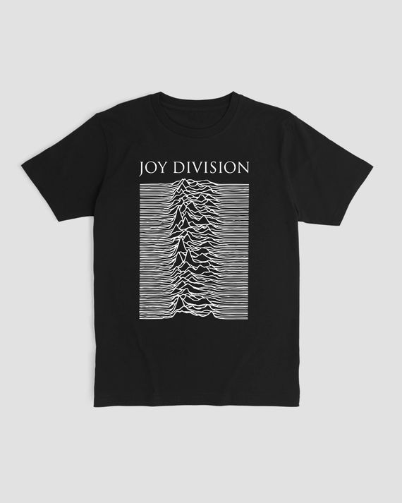 Camiseta Joy Division Pleasures Black Mind The Gap Co.