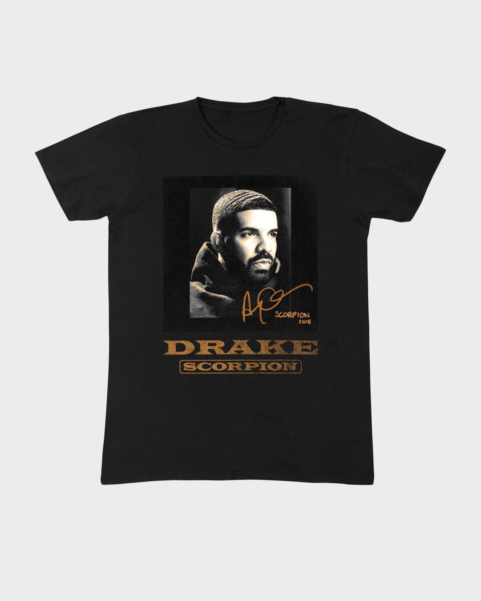 Nome do produto: Camiseta Drake Scorpion Mind The Gap Co.