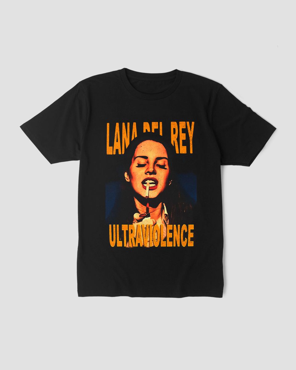 Nome do produto: Camiseta Lana Del Rey Ultra 2 Mind The Gap Co.