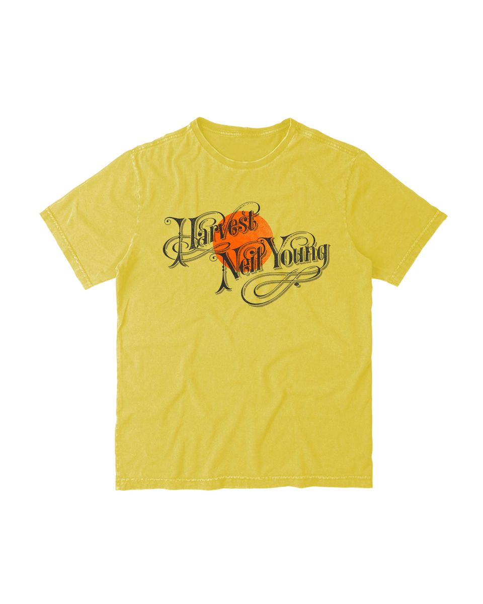 Nome do produto: Camiseta Neil Young Harvest Estonada Mind The Gap Co.