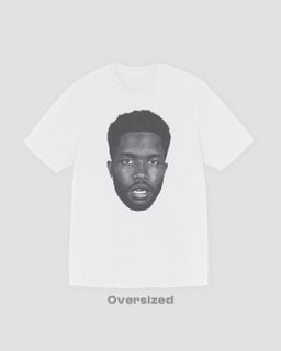 Nome do produtoCamiseta Oversized Frank Ocean Face Mind The Gap Co.