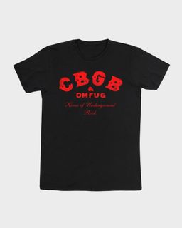 Nome do produtoCamiseta CBGB Black Red Mind The Gap Co.