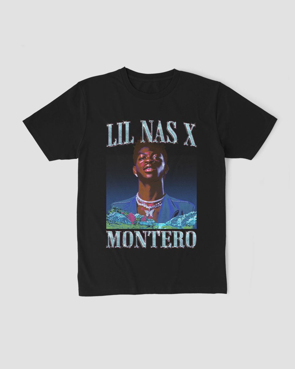 Nome do produto: Camiseta Lil Nas X Montero Boot Mind The Gap Co.