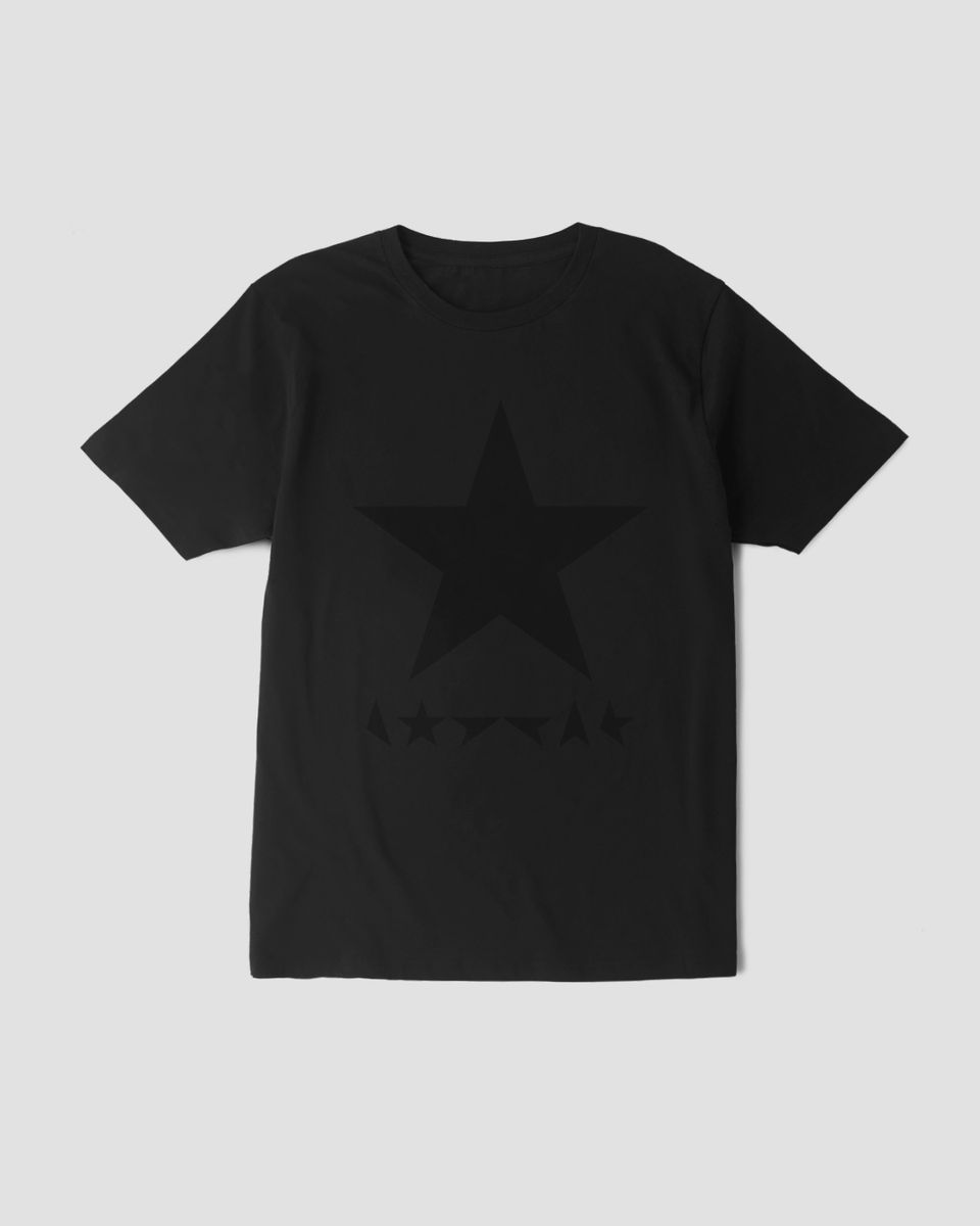 Nome do produto: Camiseta David Bowie Blackstar Mind The Gap Co.