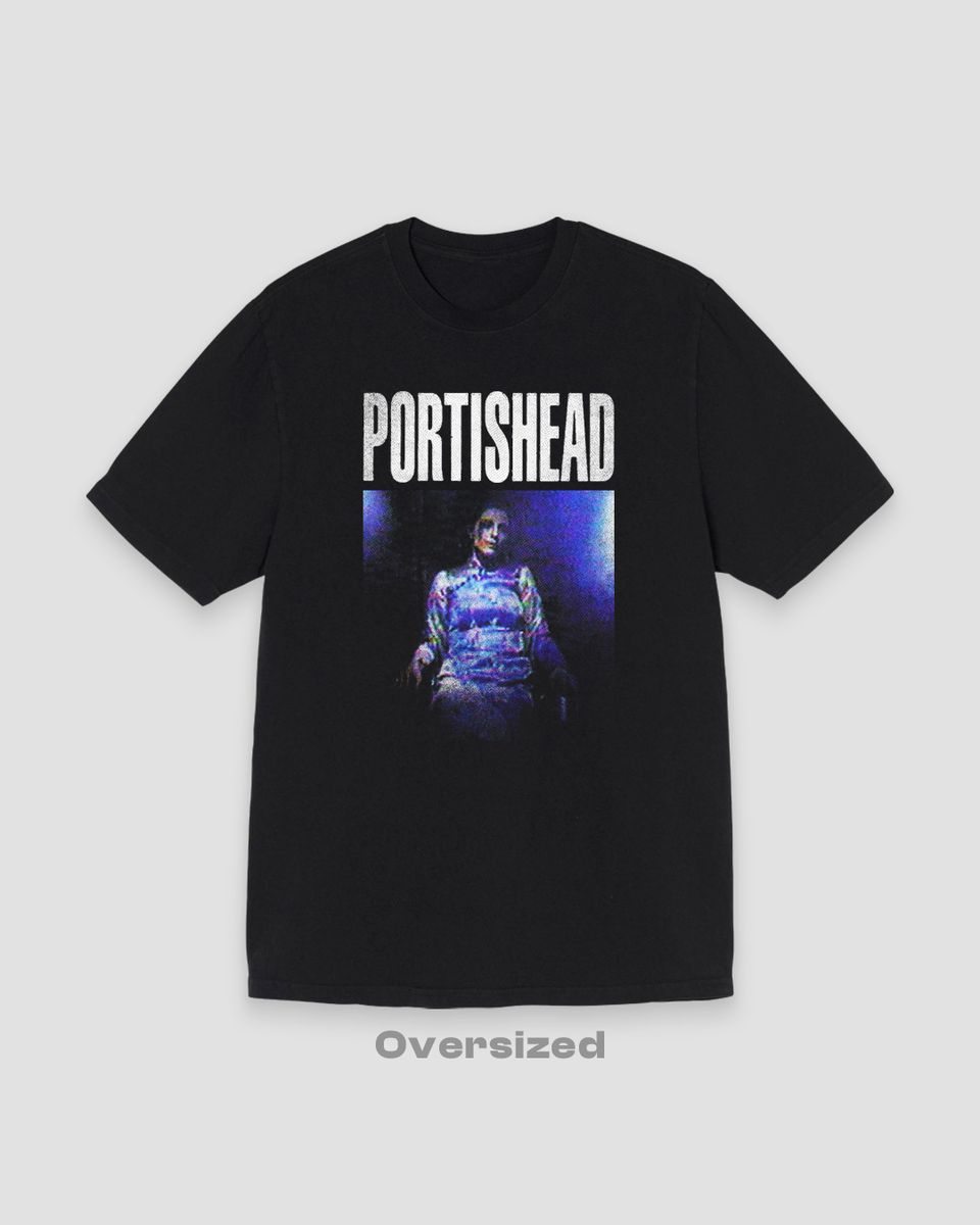 Nome do produto: Camiseta Oversized Portishead Dummy Mind The Gap Co.