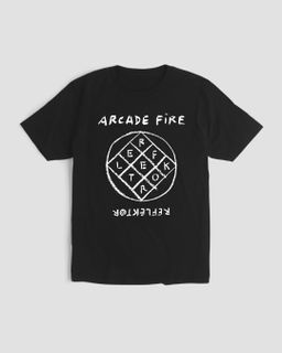 Camiseta Arcade Fire Reflektor Logo Mind The Gap Co.