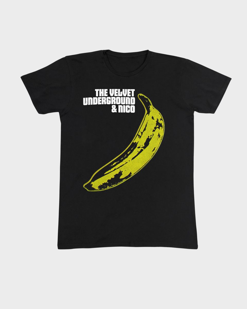 Nome do produto: Camiseta Velvet Underground Nico Black Mind The Gap Co.