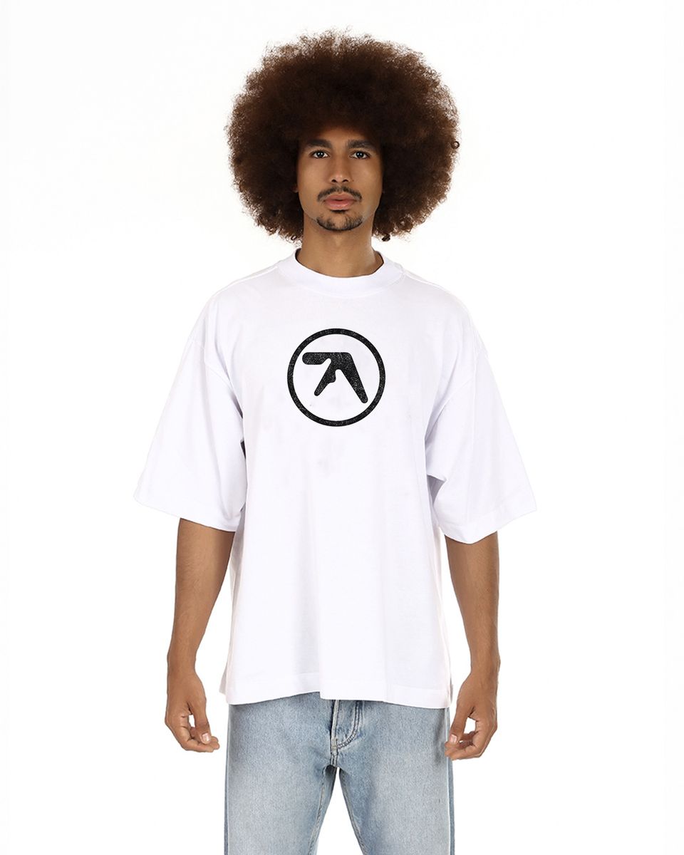 Nome do produto: Camiseta Oversized Aphex Twin Mind The Gap Co.