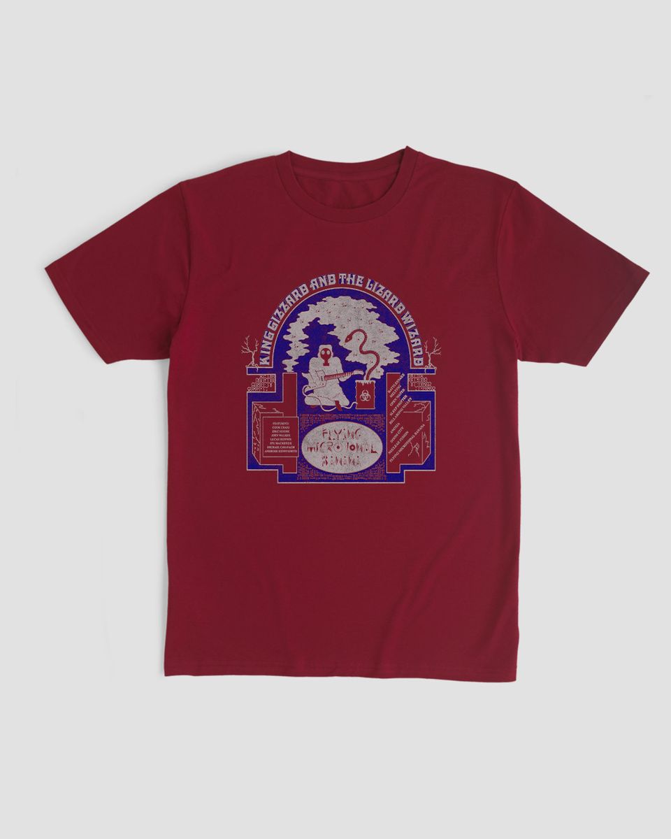 Nome do produto: Camiseta King Gizzard & the Lizard Wizard Micro Mind The Gap Co.