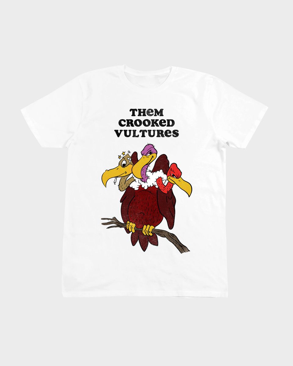 Nome do produto: Camiseta Them Crooked Vultures 3 The Gap Co.