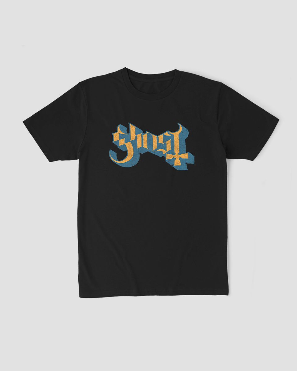 Nome do produto: Camiseta Ghost Logo Mind The Gap Co.