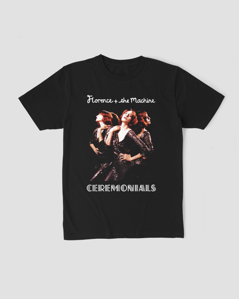 Nome do produto: Camiseta Florence and The Machine Ceremonials Mind The Gap Co.