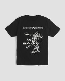 Camiseta Rage Against The Machine Who Black Mind The Gap Co.