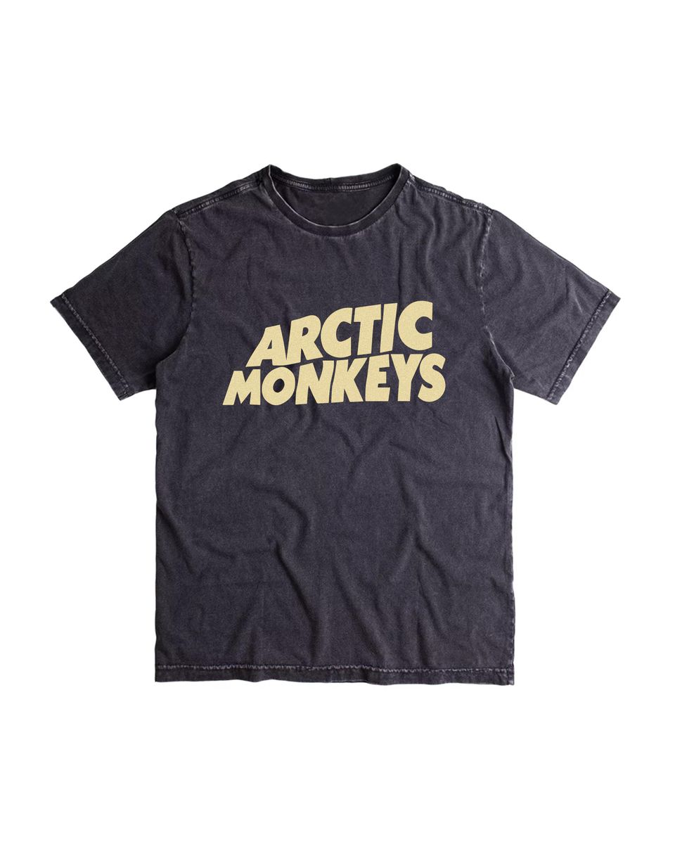 Nome do produto: Camiseta Arctic Monkeys AM Estonada Mind The Gap Co.