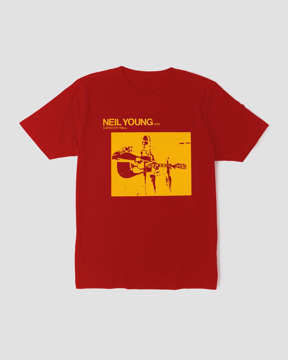 Nome do produto: Camiseta Neil Young Hall Mind The Gap Co.