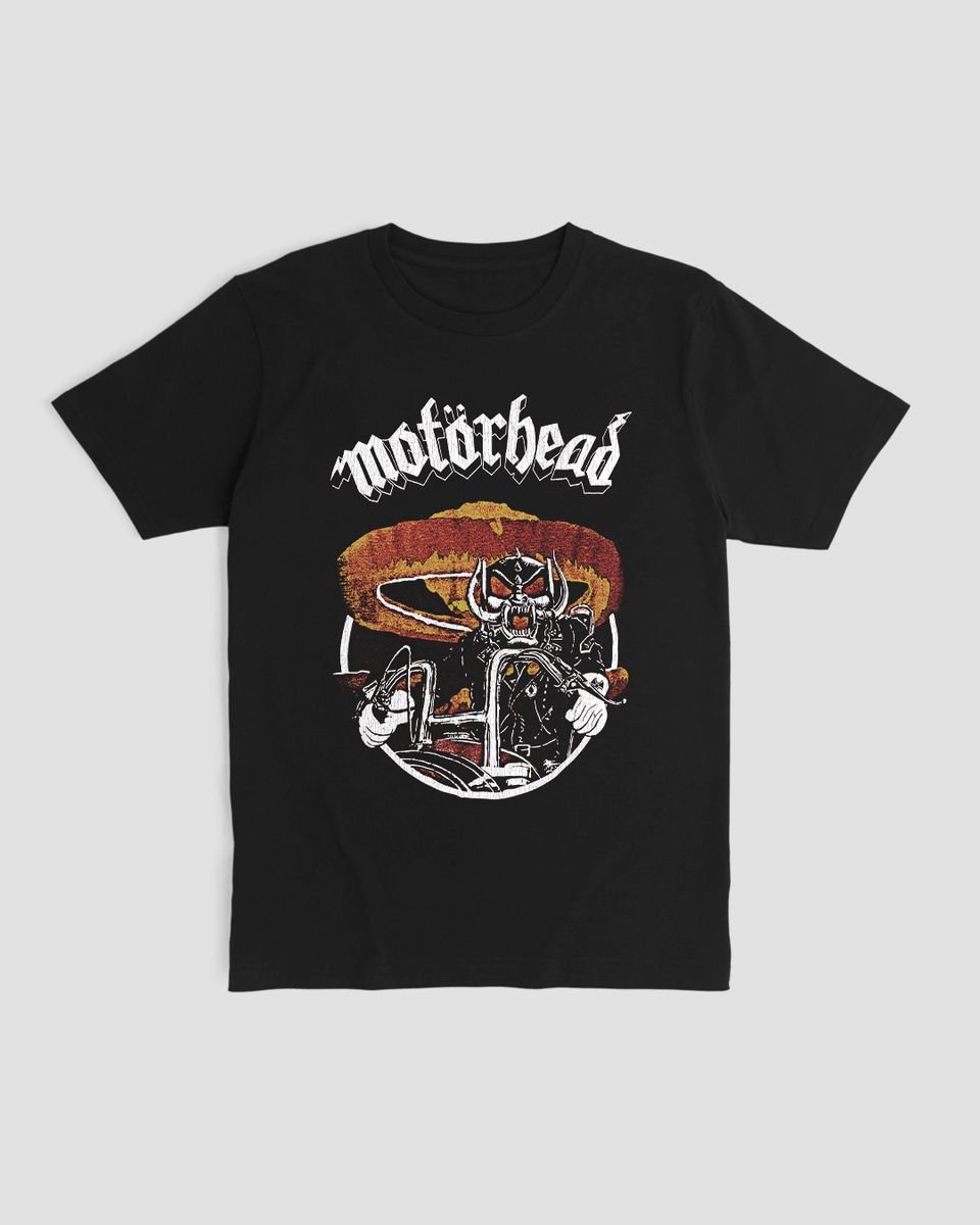 Nome do produto: Camiseta Motorhead Motor Mind The Gap Co.