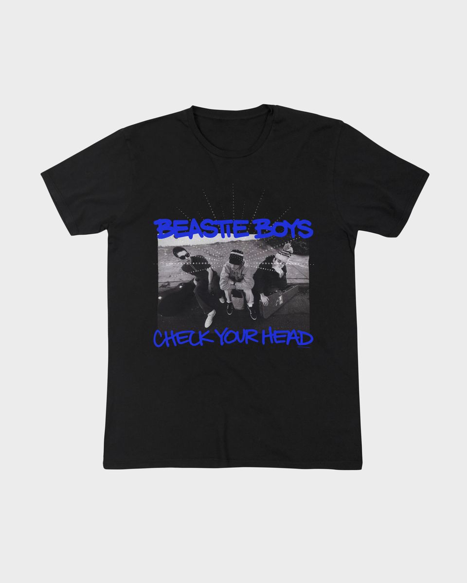 Nome do produto: Camiseta Beastie Boys Check Your Head Black Blue Mind The Gap Co.