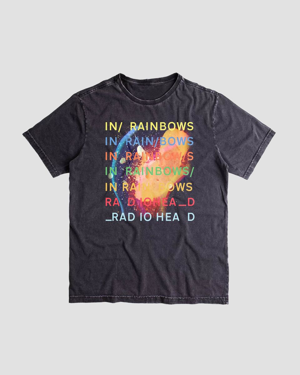 Nome do produto: Camiseta Radiohead In Estonada Mind The Gap Co.