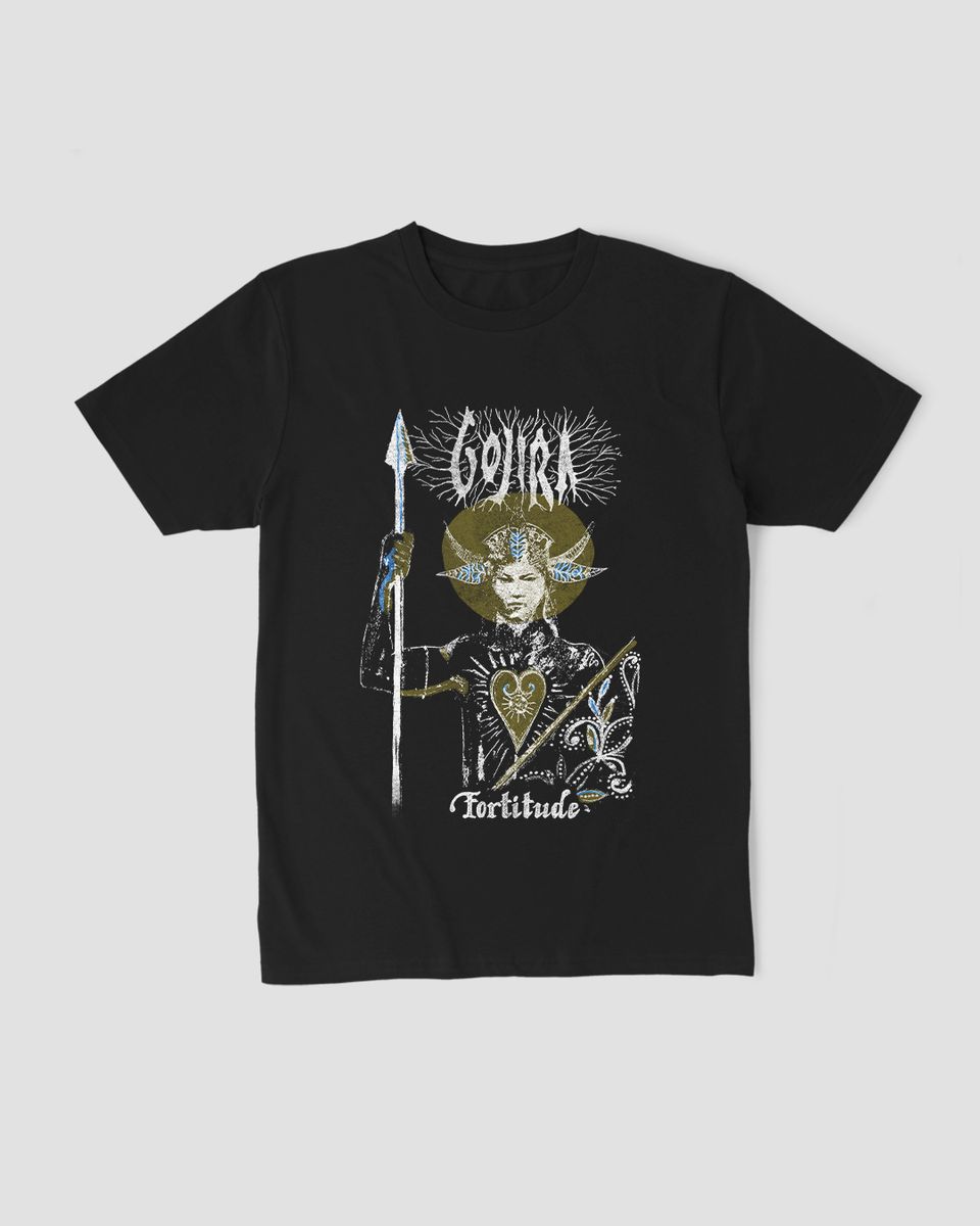 Nome do produto: Camiseta Gojira Fortitude Mind The Gap Company