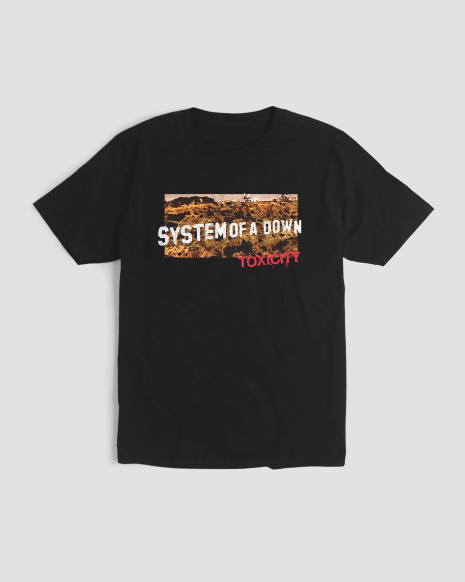 Nome do produto: Camiseta System Of A Down Toxi 2 Mind The Gap Co.