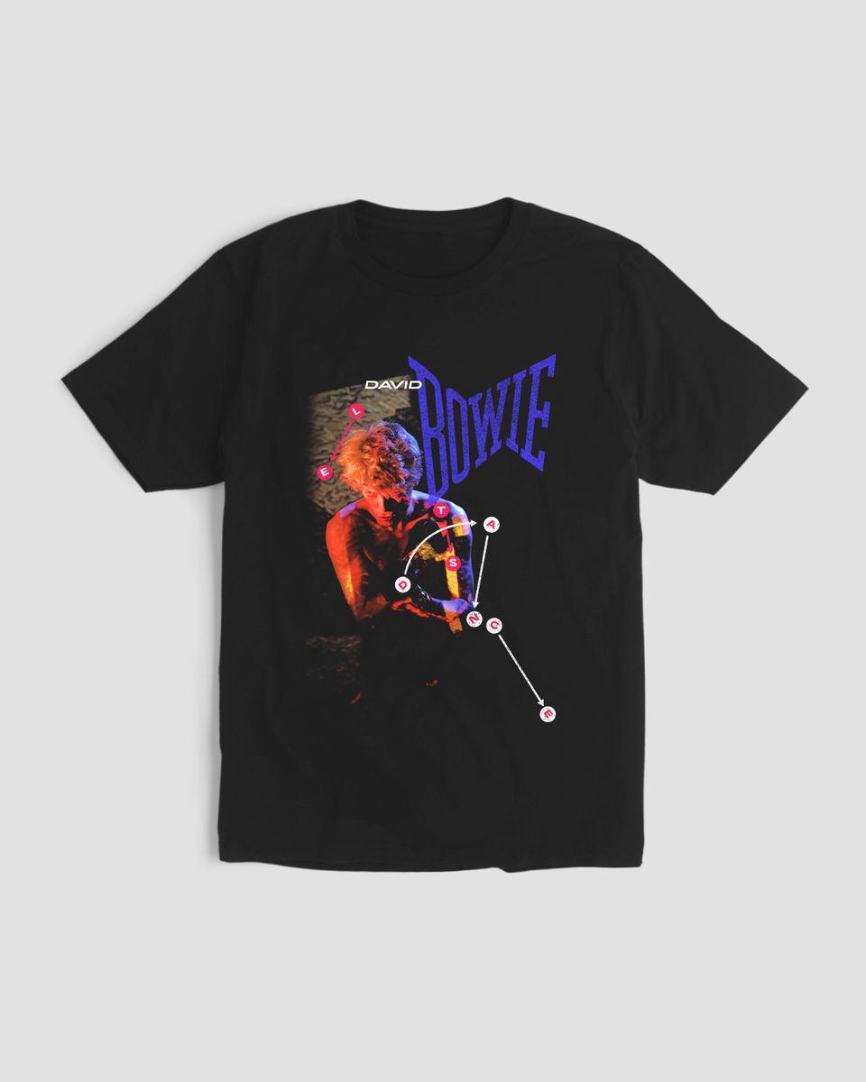 Nome do produto: Camiseta David Bowie Dance Mind The Gap Co.