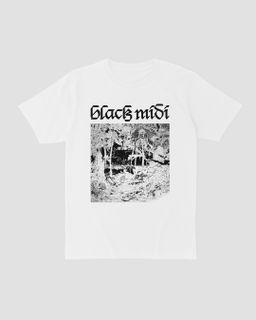 Camiseta Black Midi Hell White Mind The Gap Co.