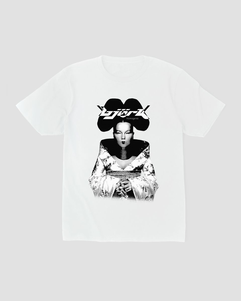 Nome do produto: Camiseta Bjork Homo White Mind The Gap Co.