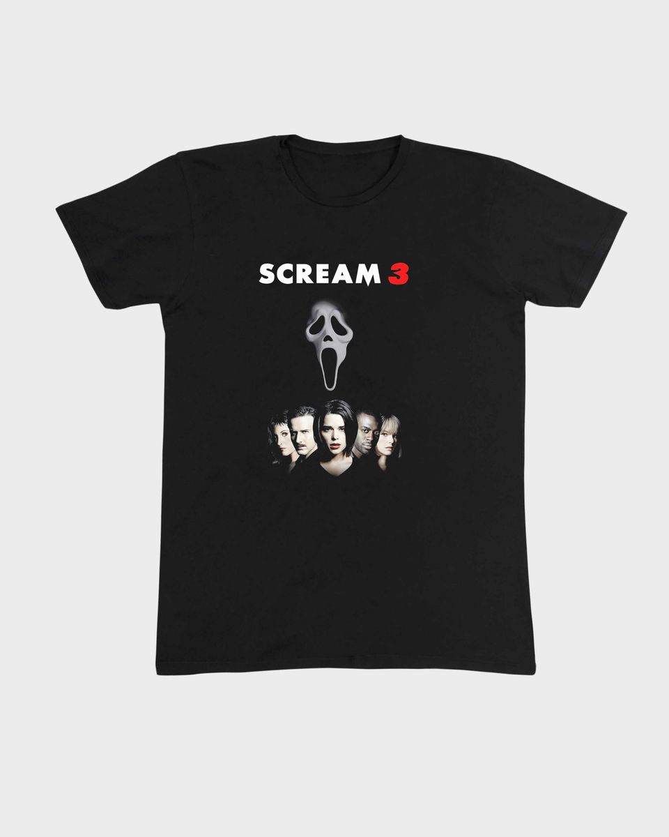 Nome do produto: Camiseta Scream 3 Mind The Gap Co.