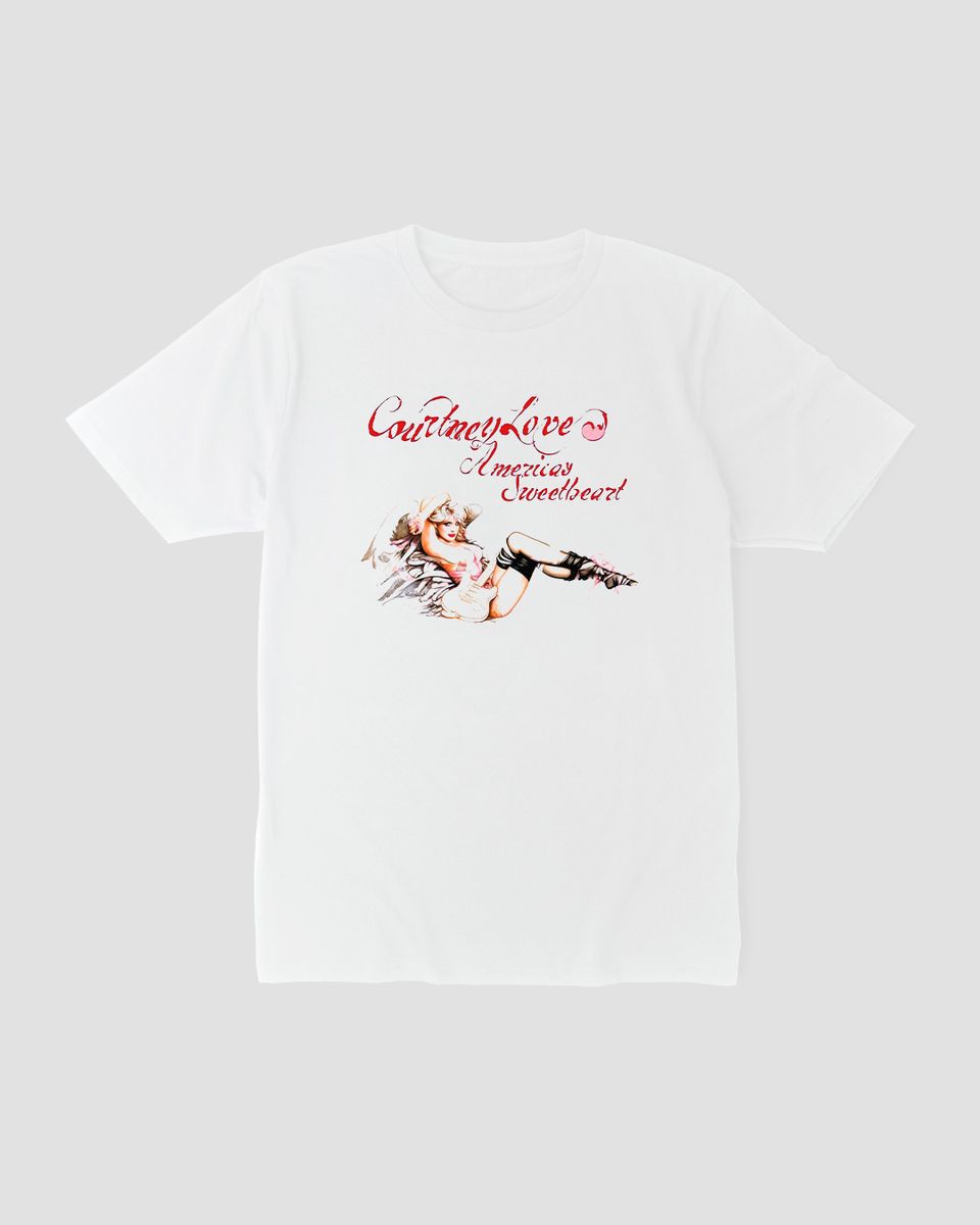 Nome do produto: Camiseta Courtney Love  Mind The Gap Co.