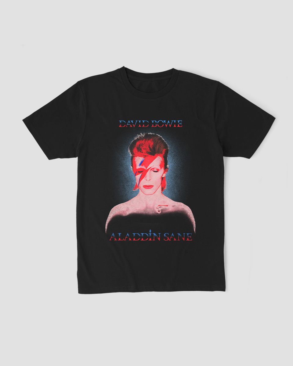 Nome do produto: Camiseta David Bowie Sane Mind The Gap Co.